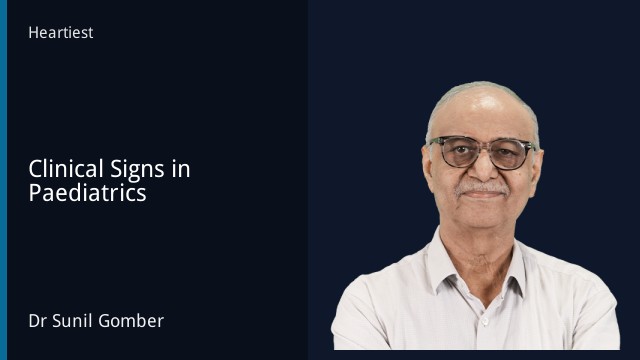 Clinical Signs in Paediatrics