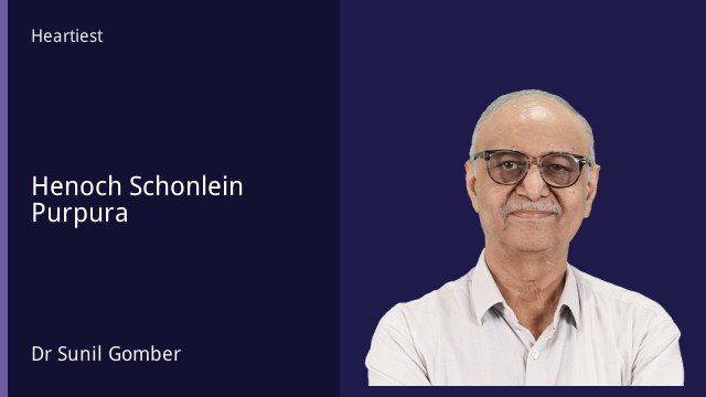 Henoch Schonlein Purpura